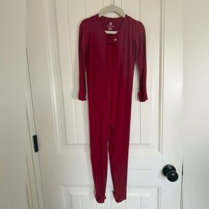 Baby Breez Red Long Sleeve Onesie